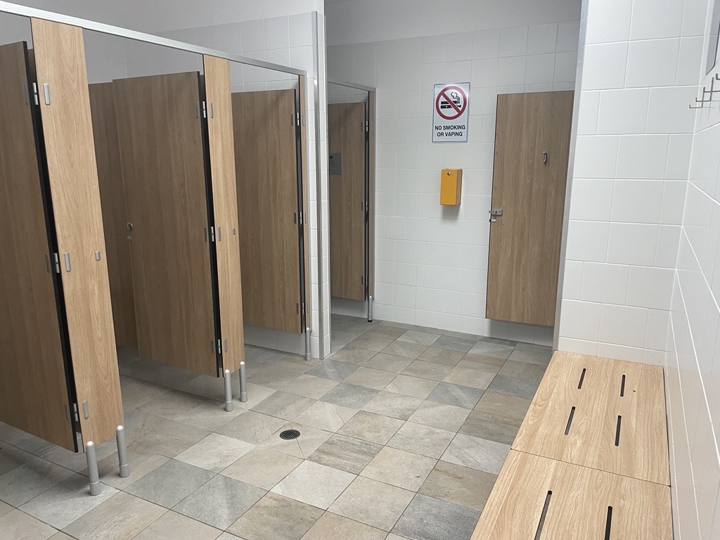 Tara changerooms